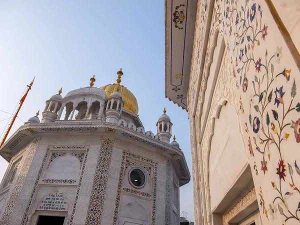 Amritsar Ινδία Circa Απρίλιος 2018 Χρυσός Ναός Στο Αμρίτσαρ Λεπτομέρειες — Φωτογραφία Αρχείου