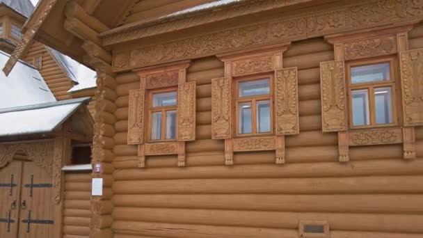 Gorodets Russia Circa November 2021 Complex City Craftsmen Banks Volga — Stock Video