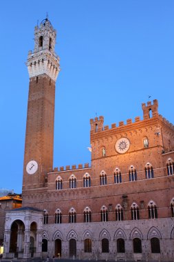 palazzo pubblico Siena, İtalya