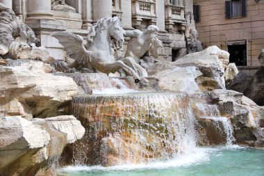 İtalya, Roma 'daki Trevi Çeşmesi