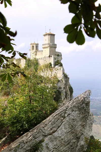Cetatea Guaita din orașul San Marino — Fotografie, imagine de stoc