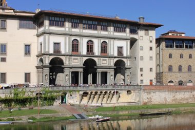 Floransa, İtalya 'daki Uffizi galerisi