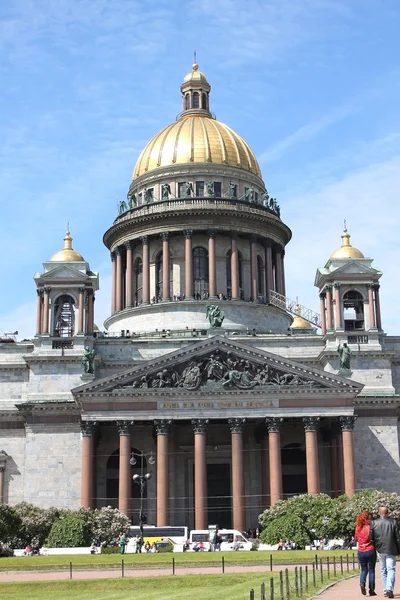 Isaak-Kathedrale in Sankt Petersburg, Russland — Stockfoto