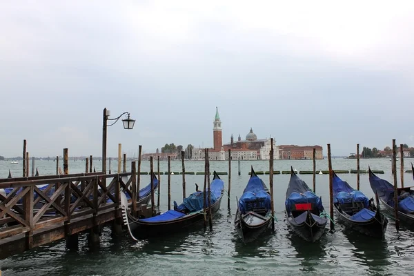 Venedig en regnig dag — Stockfoto