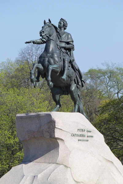 Bronze Horseman — Stock Photo, Image