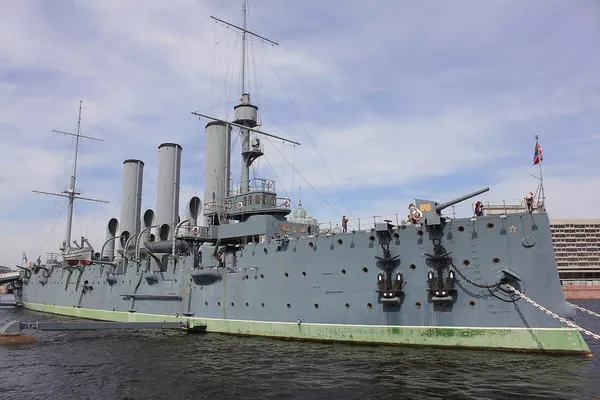 Aurora Kreuzer Museum, Sankt petersburg — Stockfoto