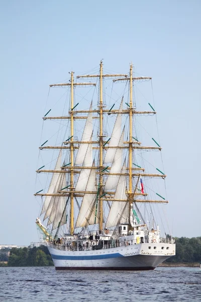 RIGA, LATVIA - JULHO 28: Regata The Tall Ships Races 2013 . — Fotografia de Stock