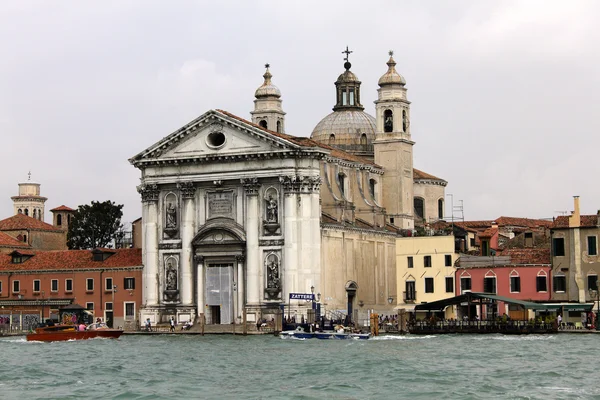 St mary av Rosenkransen kyrkan i Venedig, Italien — Stockfoto