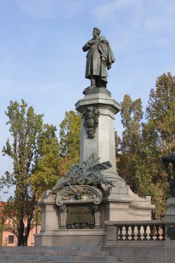 adam mickiewicz anıt Varşova, Polonya