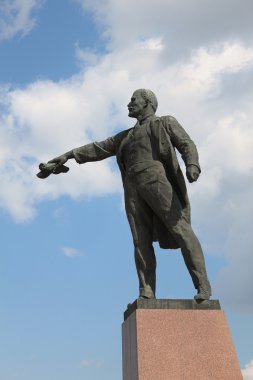 Lenin heykeli, st. petersburg, Rusya Federasyonu