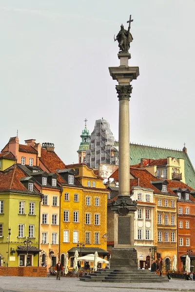 Historische centrum van Warschau, Polen — Stockfoto