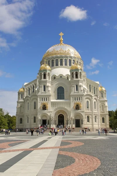 Naval Cathedral in Kronstadt, Rusland — Stockfoto