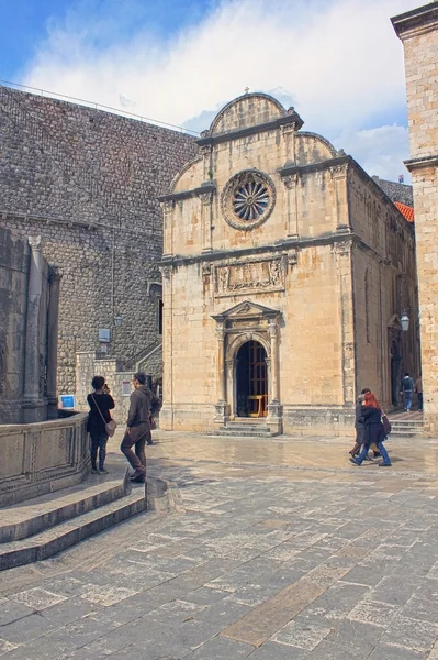 Capela de São Salvador em Dubrovnik, Croácia — Fotografia de Stock