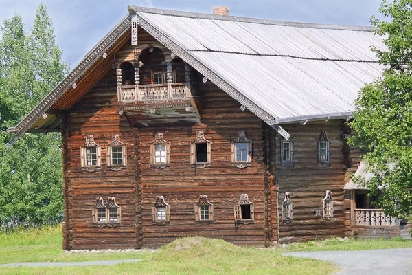 Casa de Karelian — Fotografia de Stock