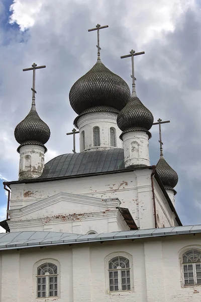 St. nicholas kyrkan i Solovetskij kloster. — Stockfoto