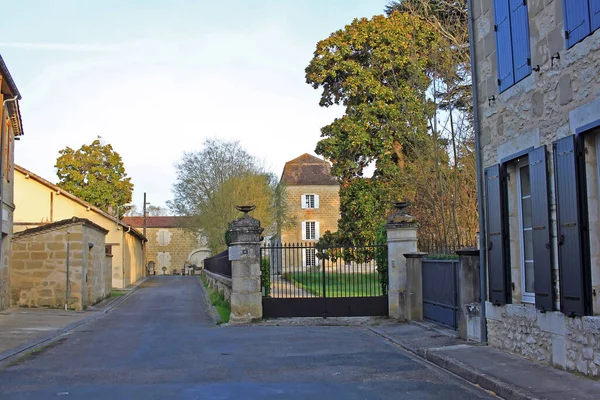 Allemans Dropt France Mars 2022 Fragment Château Xvie Siècle Allemans — Photo