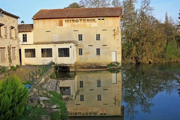 Allemans Dropt Francia Marzo 2022 Antiguo Molino Río Dropt —  Fotos de Stock