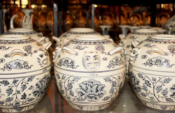 Keramické výrobky chu dau keramiky — Stock fotografie