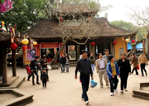 People attend traditional festival — Stock Photo, Image