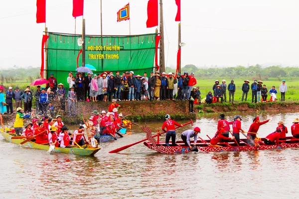 Koken concurrentie op de rivier — Stockfoto