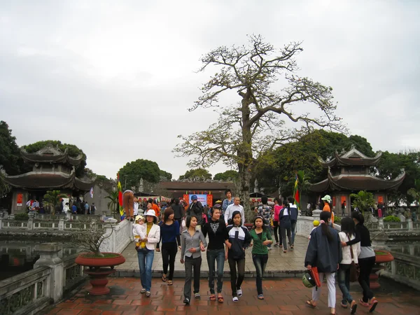 People attend traditional festival — Stock Photo, Image