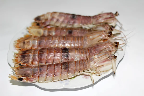 Steamed shrimp dish — Stock Photo, Image