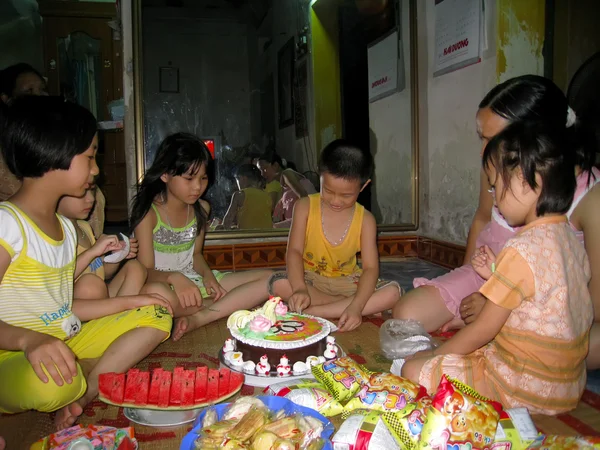 Πάρτι γενεθλίων του αγόρι — Φωτογραφία Αρχείου
