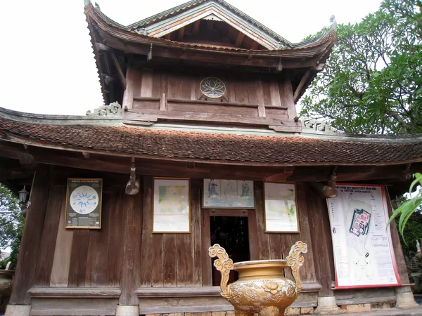 Temple in the traditional architectural style of the east, Hai D — Stock Photo, Image