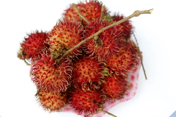 Рамбутанские фрукты — стоковое фото