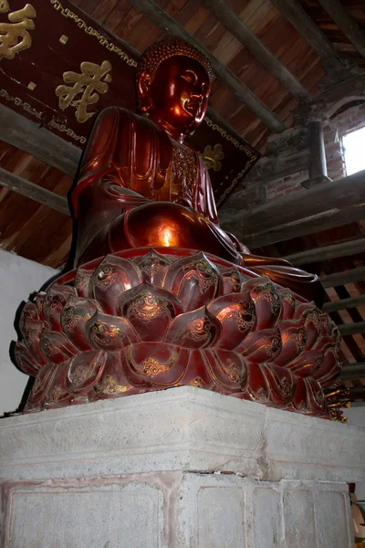 寺で大仏様socha Buddhy v chrámu — Stock fotografie
