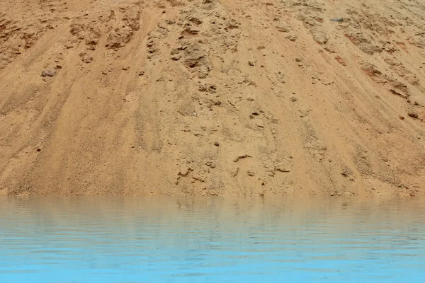 Textura de areia — Fotografia de Stock