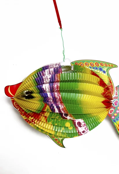 Рыбная лампа, игрушка азиатского ребенка — стоковое фото