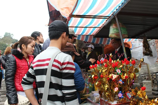 İnsanlar geleneksel festivale katılıyor — Stok fotoğraf