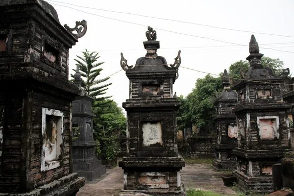 Stupa w orientalne pagoda — Zdjęcie stockowe