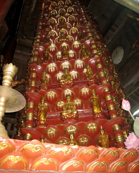 Houten buddhaahşap Buda — Stok fotoğraf