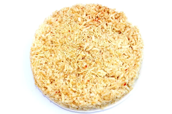 Pork fried rice, specialty of Vietnam — Stock Photo, Image