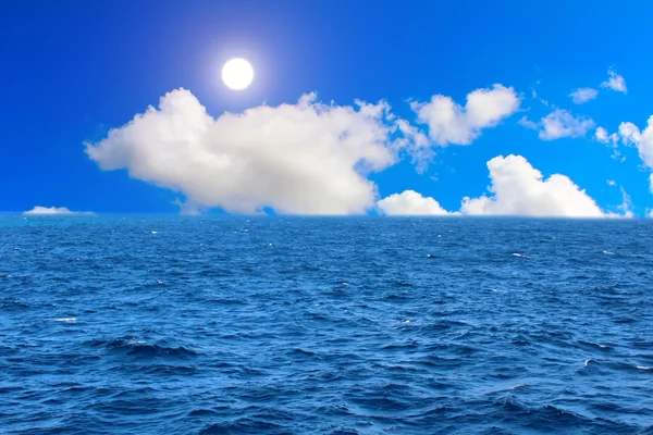 De lucht en de zee — Stockfoto