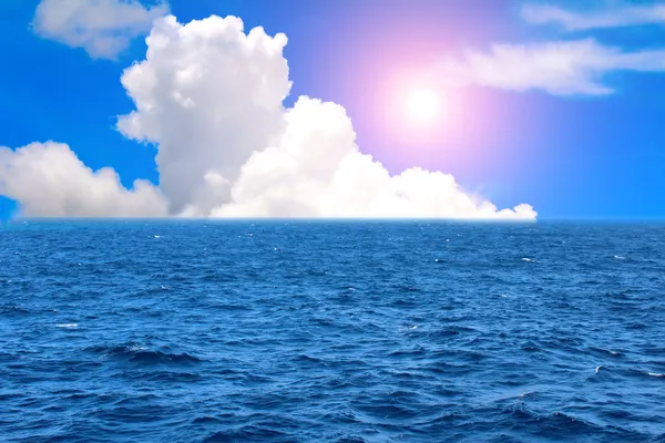 De lucht en de zee — Stockfoto