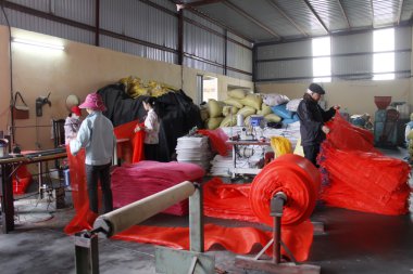 dikiş fabrikası işçileri