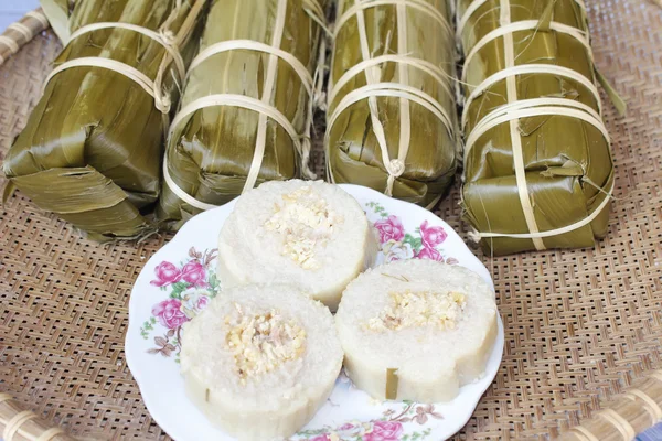 เค้กข้าวดั้งเดิมของเวียดนาม — ภาพถ่ายสต็อก