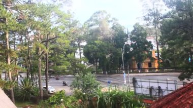 Da Lat şehrinin manzarası, Vietnam