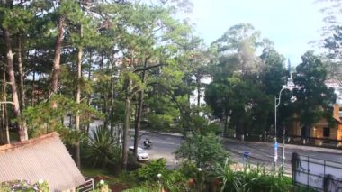 Da Lat şehrinin manzarası, Vietnam