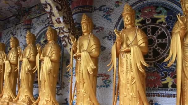 Templo Cerâmica Dalat Vietnã — Vídeo de Stock