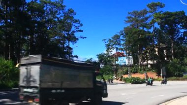 Da Lat şehrinin manzarası, Vietnam