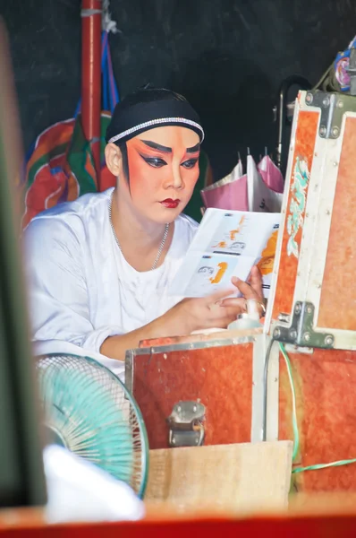 Unidentified actor of the Chinese Opera — Stock Photo, Image