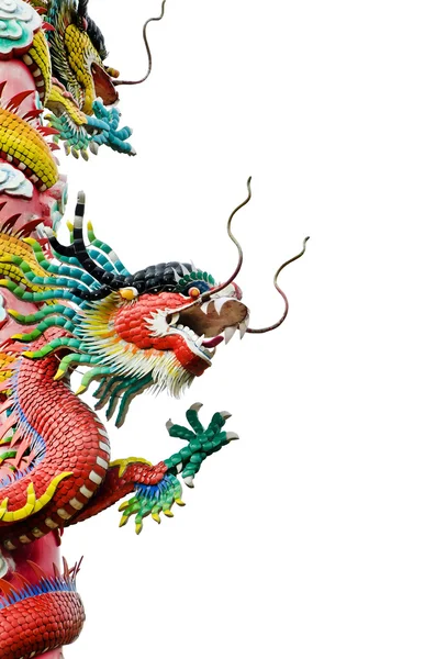 Statue de dragon de style chinois — Photo