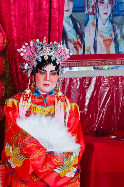 Make up as the Chinese Opera — Stock Photo, Image