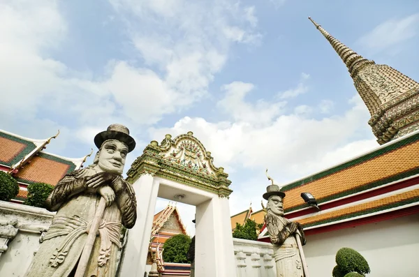 Templo em Bangkok Wat Pho, Tailândia — Fotografia de Stock