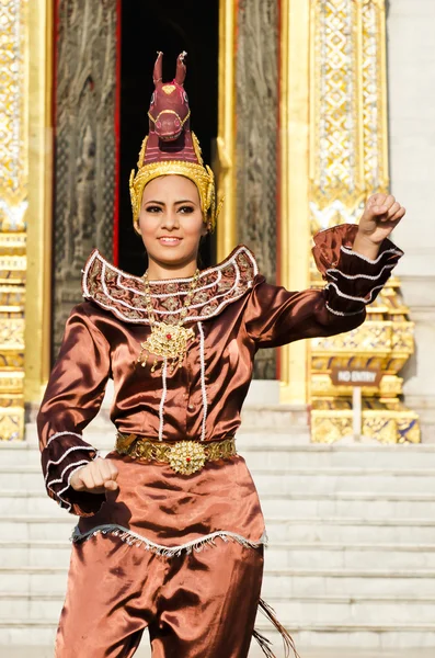 Unidentified actress are showing asawa leela dance — Stock Photo, Image