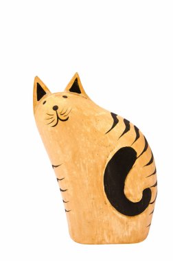 ahşap kedi